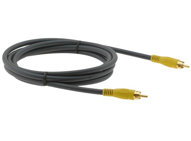Kramer Videokabel RCA -  1,8 m 23AWG Mørk Grå RG59 